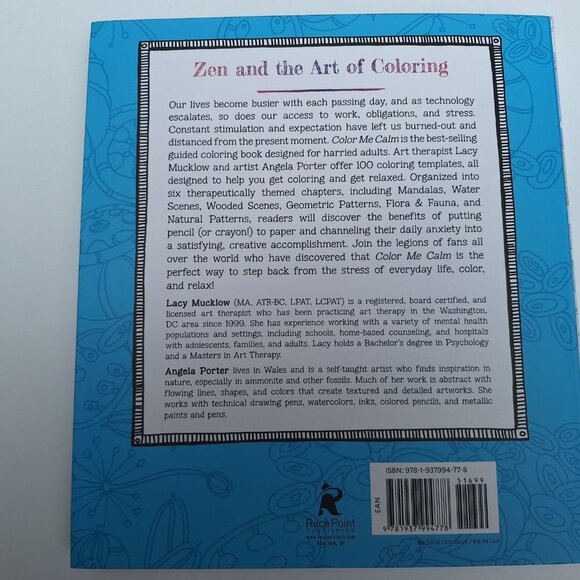 Color Me Calm: 100 Coloring Templates for Meditation and Relaxation - Picture 3 of 5